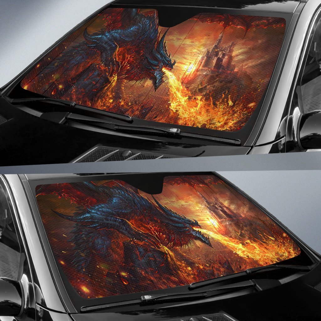 Evil Dragon Attack Sun Shade Gift Ideas 2022