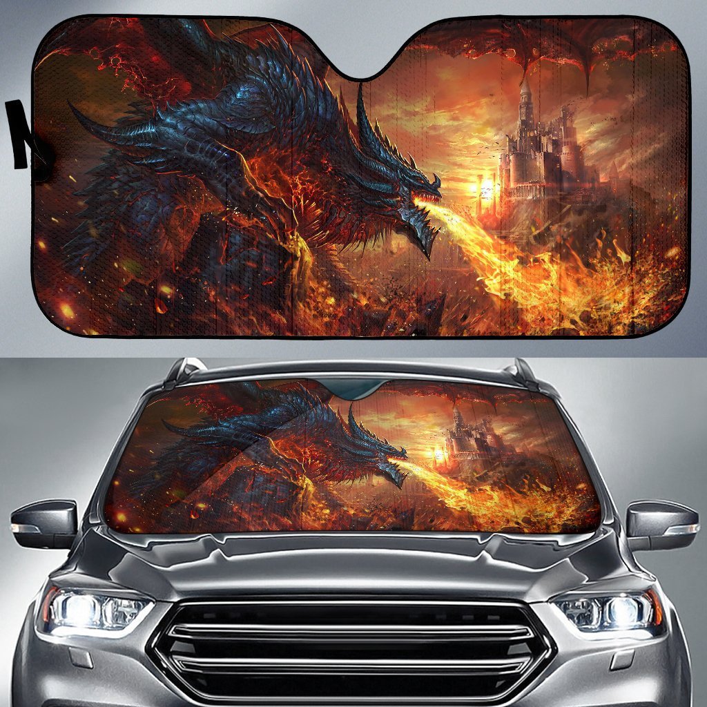 Evil Dragon Attack Sun Shade Gift Ideas 2022