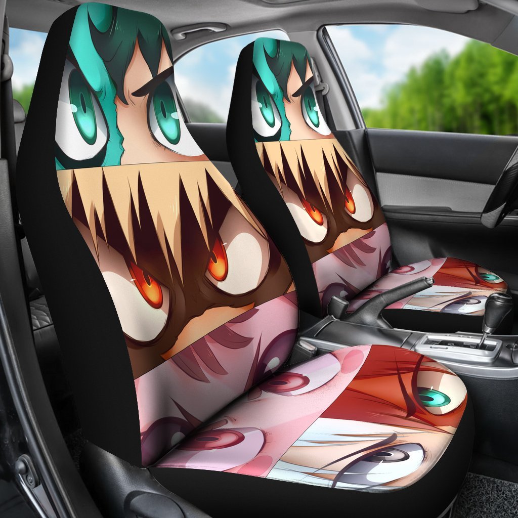 Eyes Of Determination Bokunoheroacademia Seat Covers