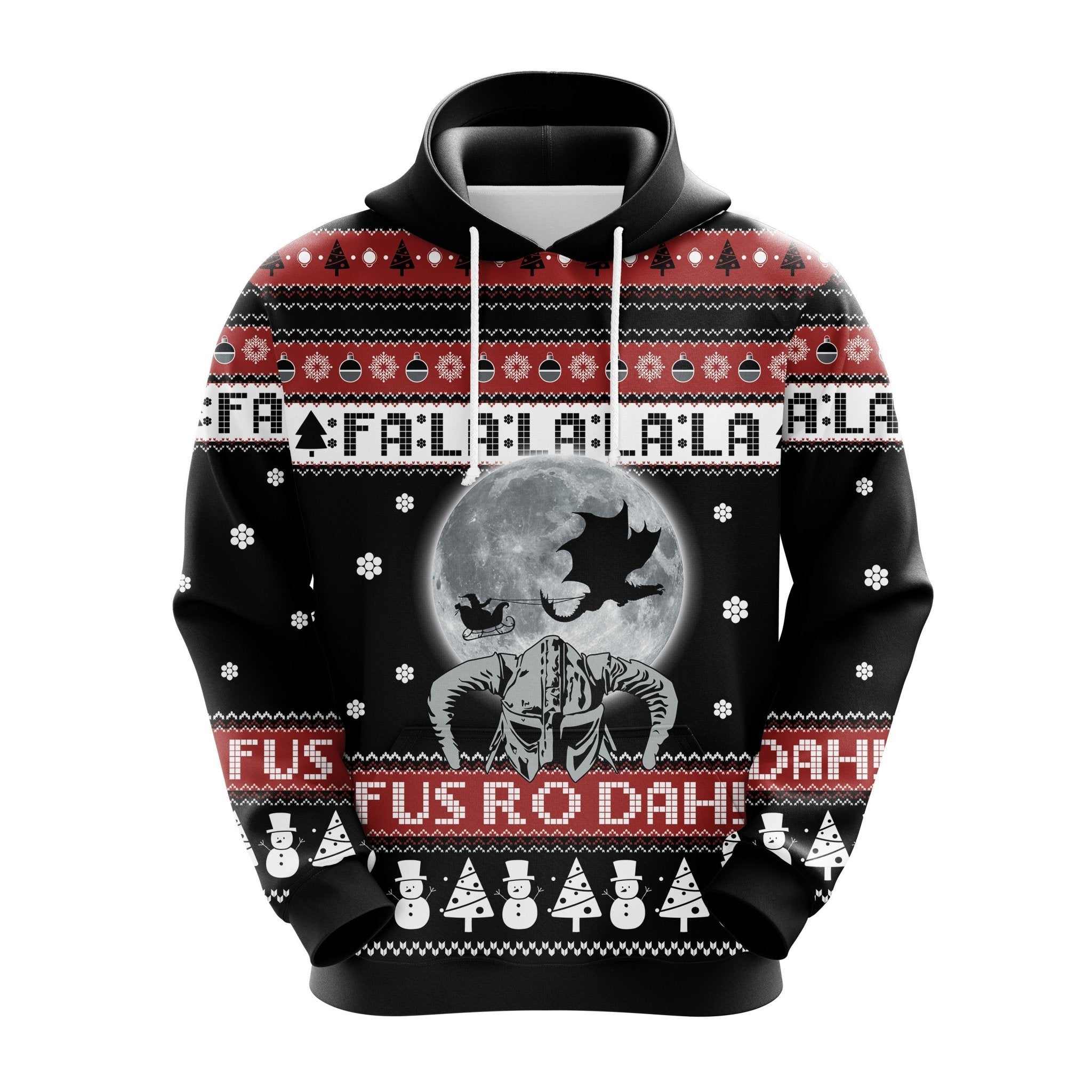 Fa La La Christmas Cute Noel Mc Ugly Hoodie Amazing Gift Idea Thanksgiving Gift