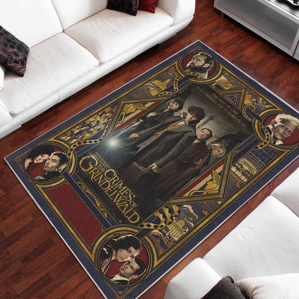 Fantastic Beasts Area Rug Home Decor Bedroom Living Room Decor