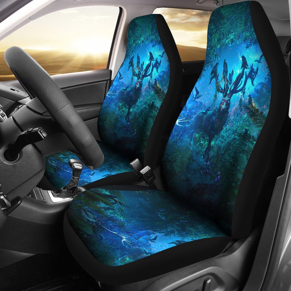 Fantasy Forest Nature Deer Car Seat Covers