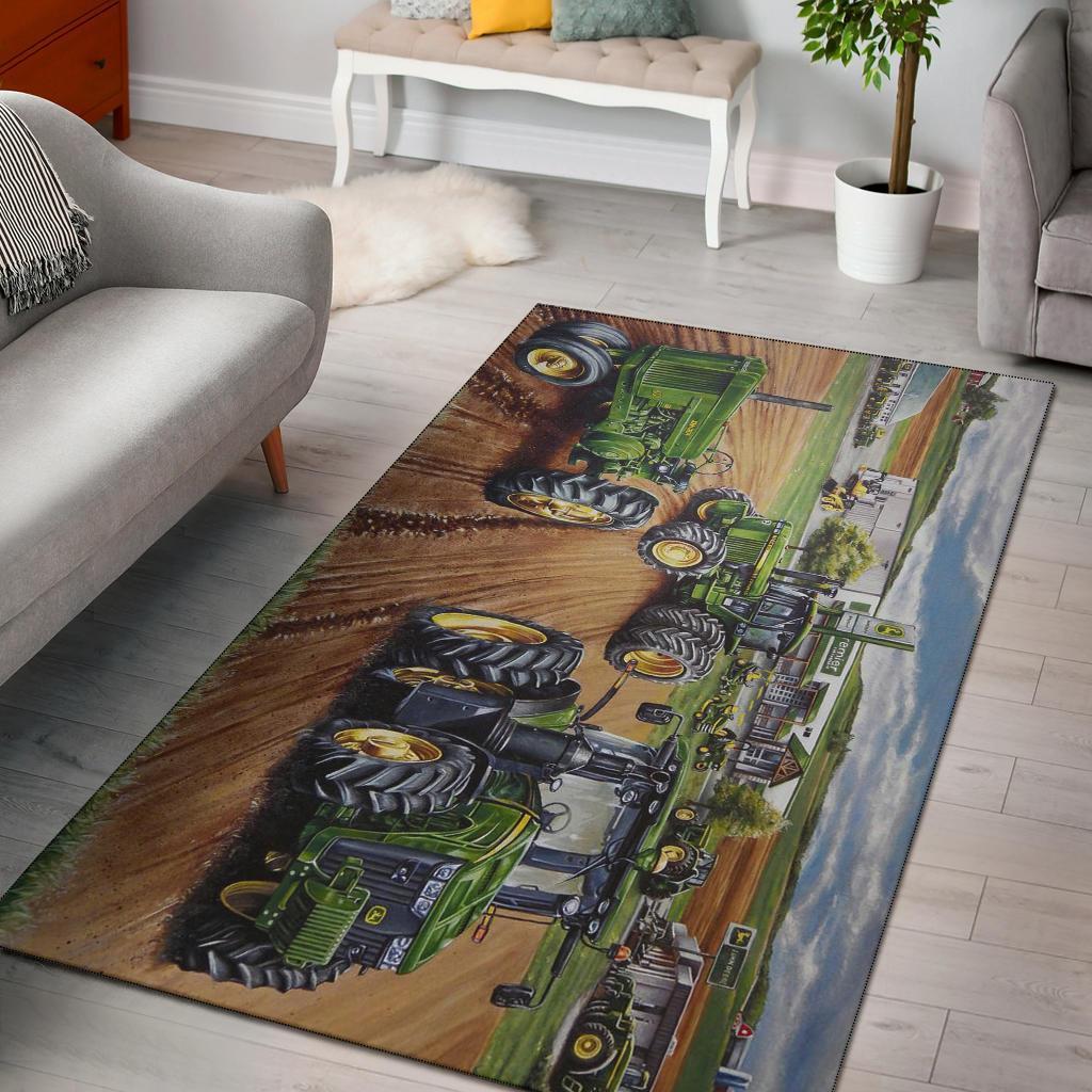 Farm Area Rug 01733 Home Decor Bedroom Living Room Decor