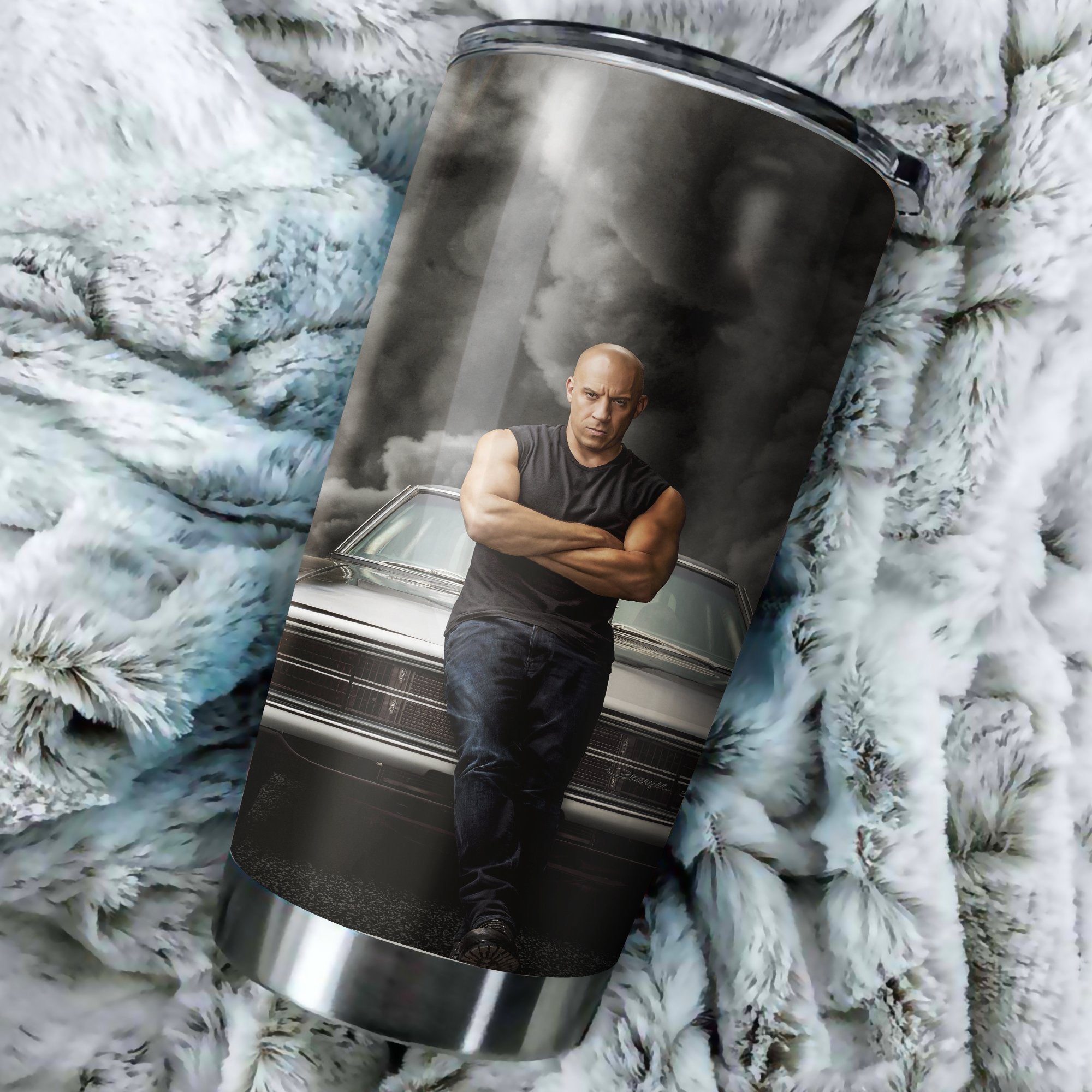 Fast Furious 9 Characters Dominic Tumbler Best Perfect Gift Idea Stainless Traveling Mugs 2021