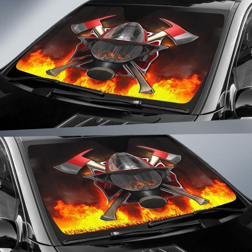 Firefighter Car Sun Shades Amazing Best Gift Ideas 2021