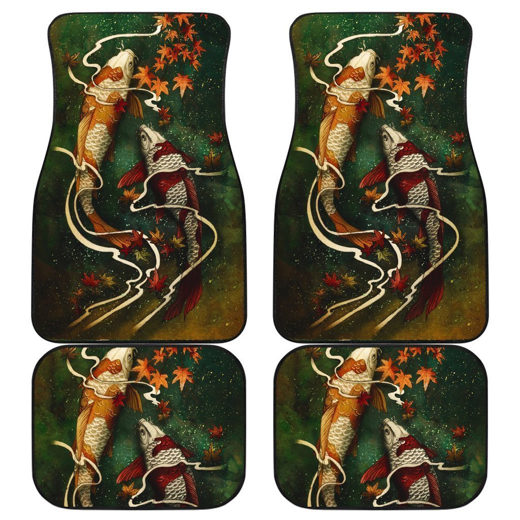 Fish Koi Japan Car Floor Mats