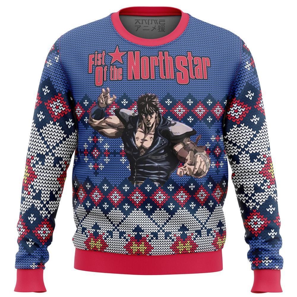 Fist Of The North Star Alt Premium Ugly Christmas Sweater Amazing Gift Idea Thanksgiving Gift