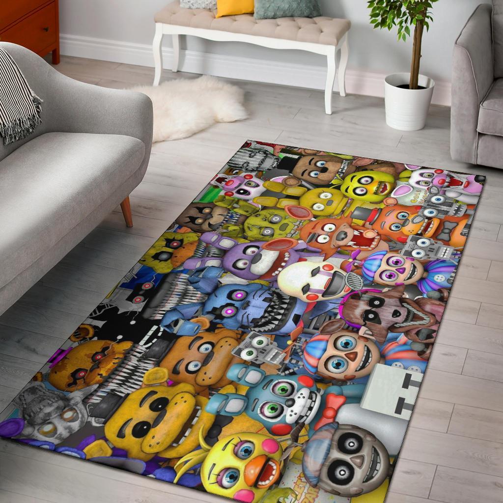 Five Nights At Freddys Area Rug Carpet