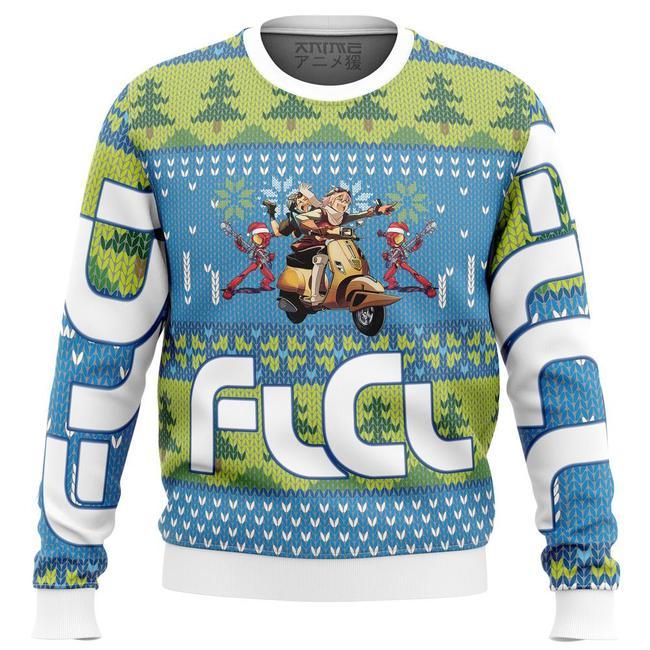 Flcl Fooly Cooly Alt Premium Ugly Christmas Sweater Amazing Gift Idea Thanksgiving Gift