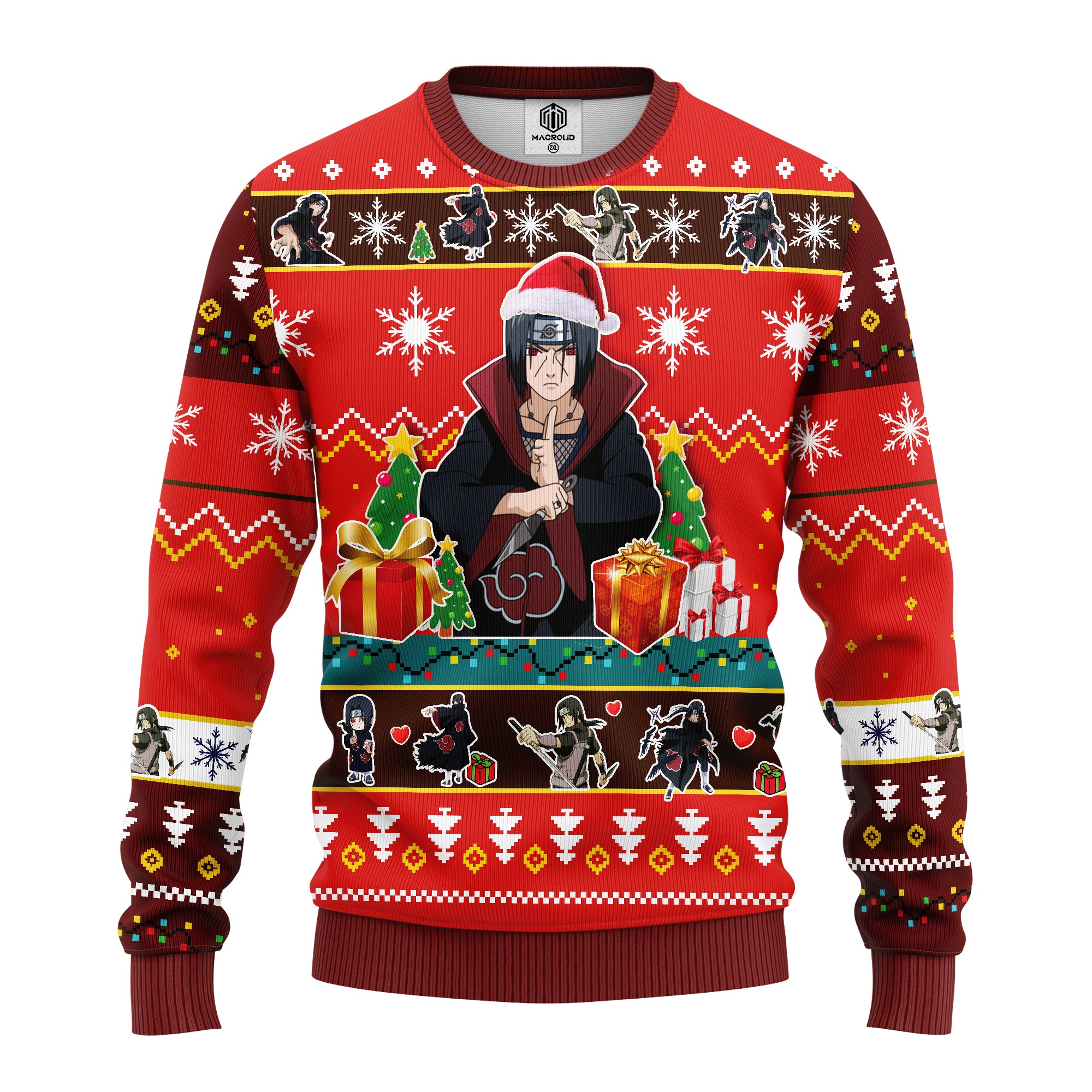 Itachi Naruto Ugly Christmas Sweater Amazing Gift Idea Thanksgiving Gift