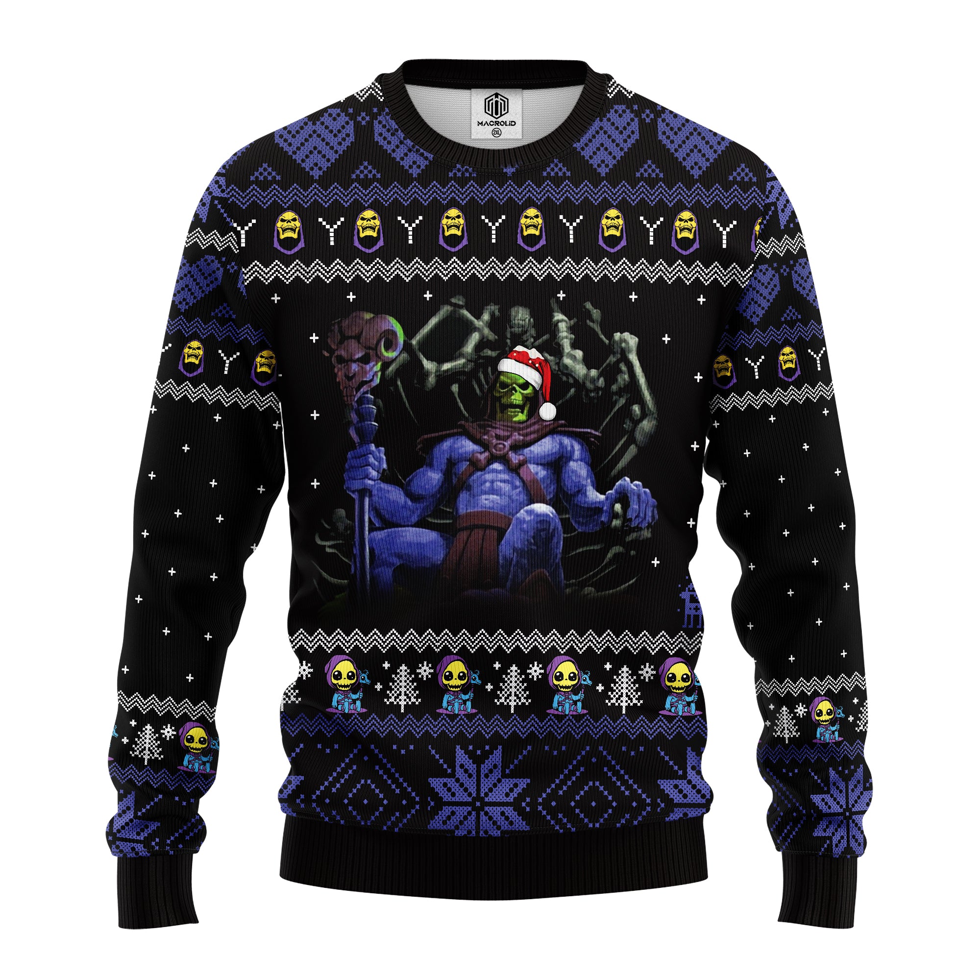 Skeletor Ugly Christmas Sweater Amazing Gift Idea Thanksgiving Gift