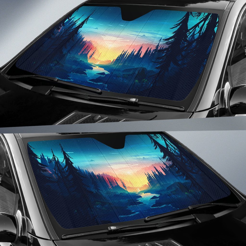 Forest Sunset Sun Shade Gift Ideas 2021