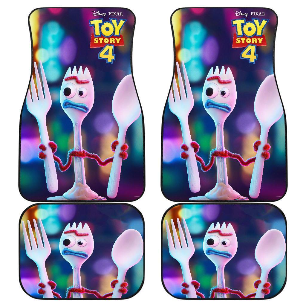 Forky Toy Story 4 Funny Car Floor Mats