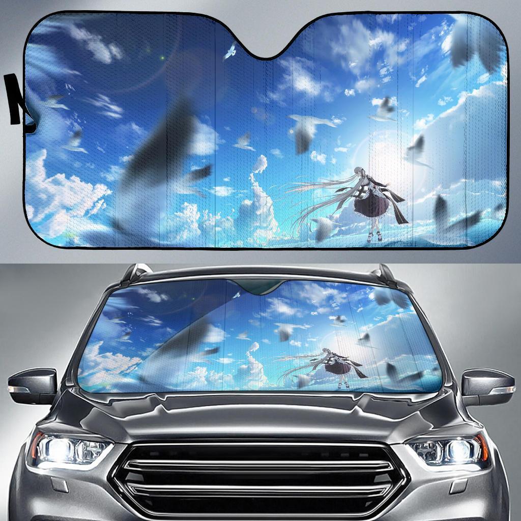 Formidable Azur Lane Anime Girl 4K Car Sun Shade Gift Ideas 2022