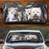 Four Westies Family Car Windshield Auto Sun Shade Amazing Best Gift Ideas 2021