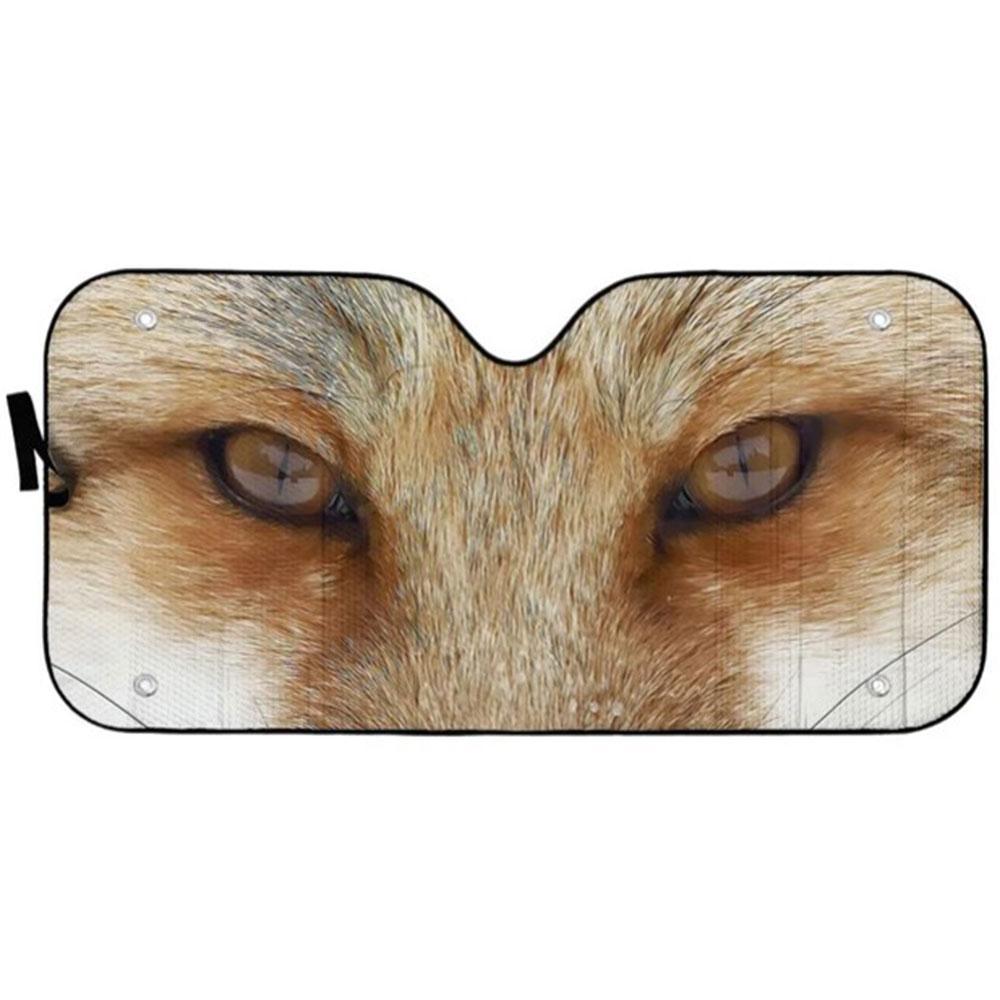 Fox Eyes Car Auto Sun Shades Windshield Accessories Decor Gift