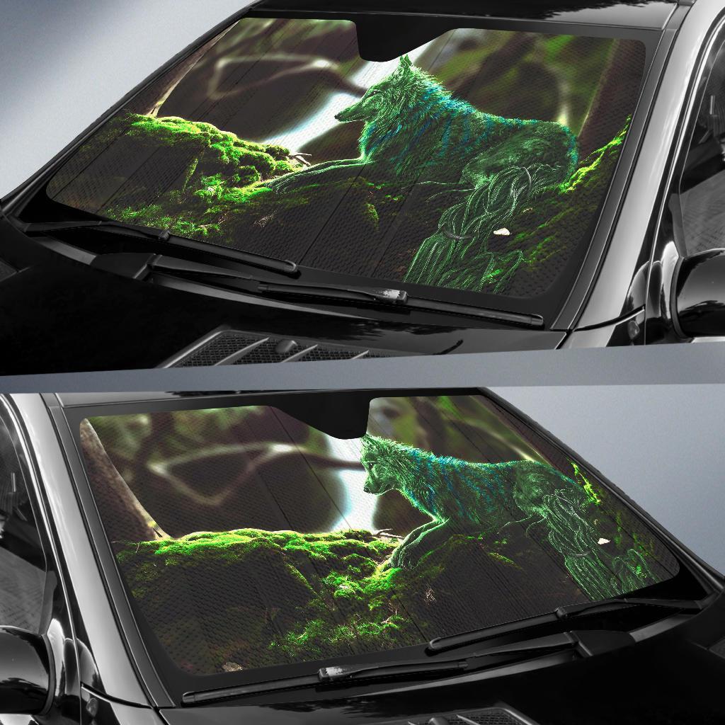 Fox Green Hd Car Sun Shade Gift Ideas 2022