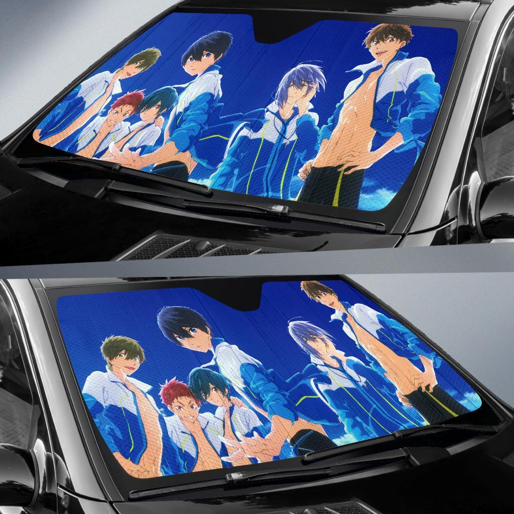 Free Starting Days Japanese Anime High Speed Free Car Sun Shade Gift Ideas 2022