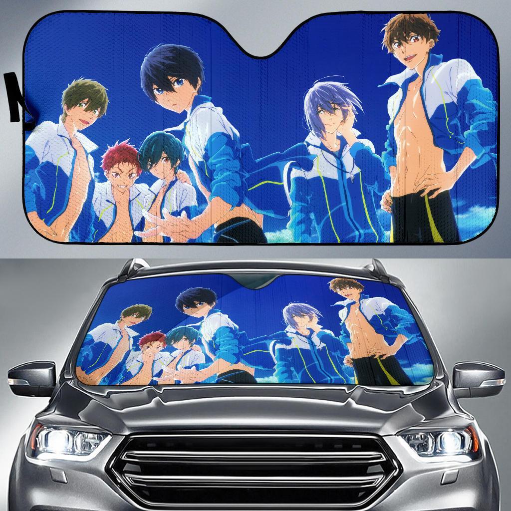 Free Starting Days Japanese Anime High Speed Free Car Sun Shade Gift Ideas 2022