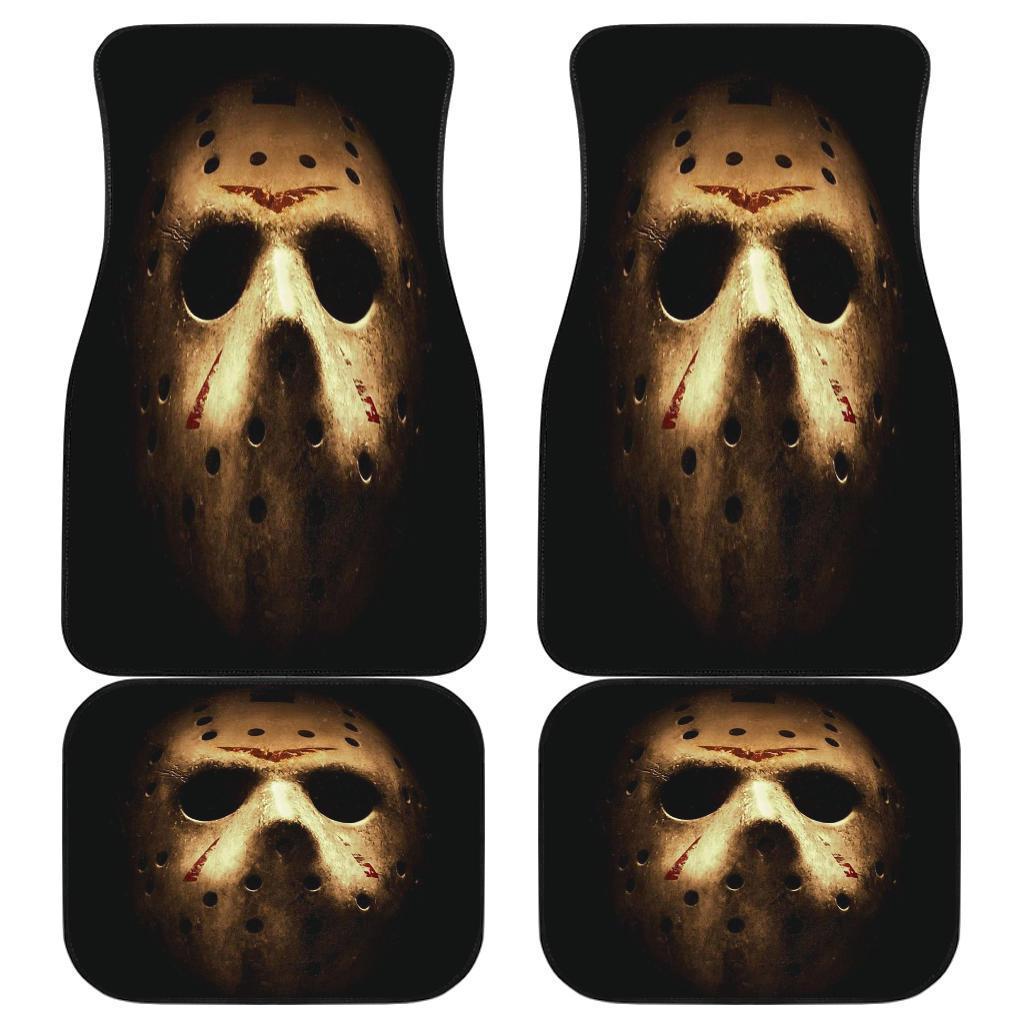 Friday The 13th Jason Voorhees Horror Movies Mask Car Floor Mats