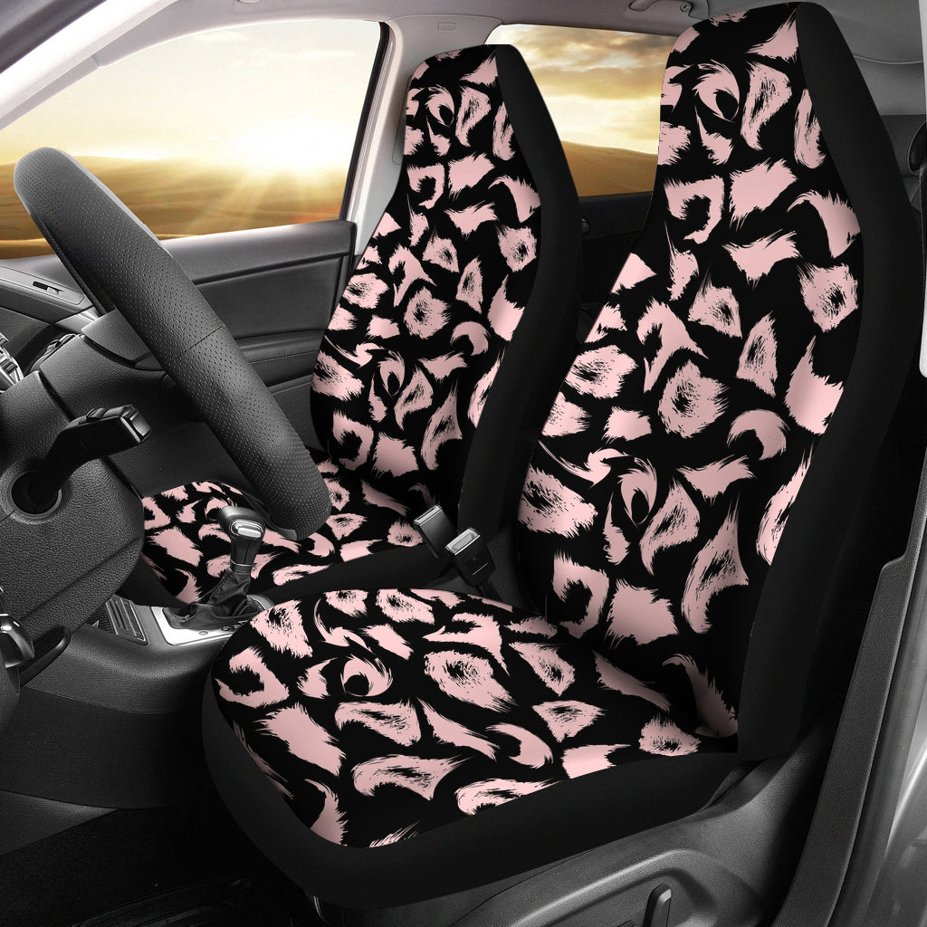 Cool Cheetah Art Print Car Seat Covers