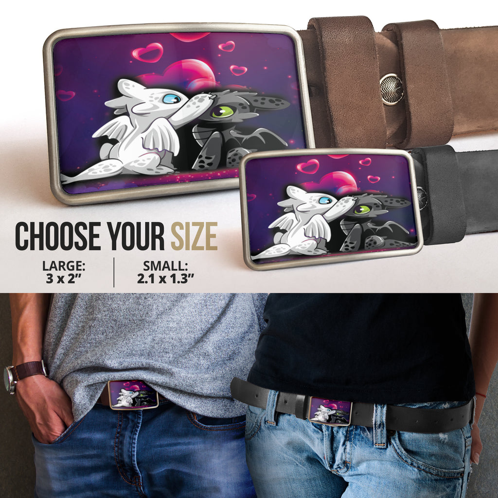 Toothless heart Belt Buckle 2021