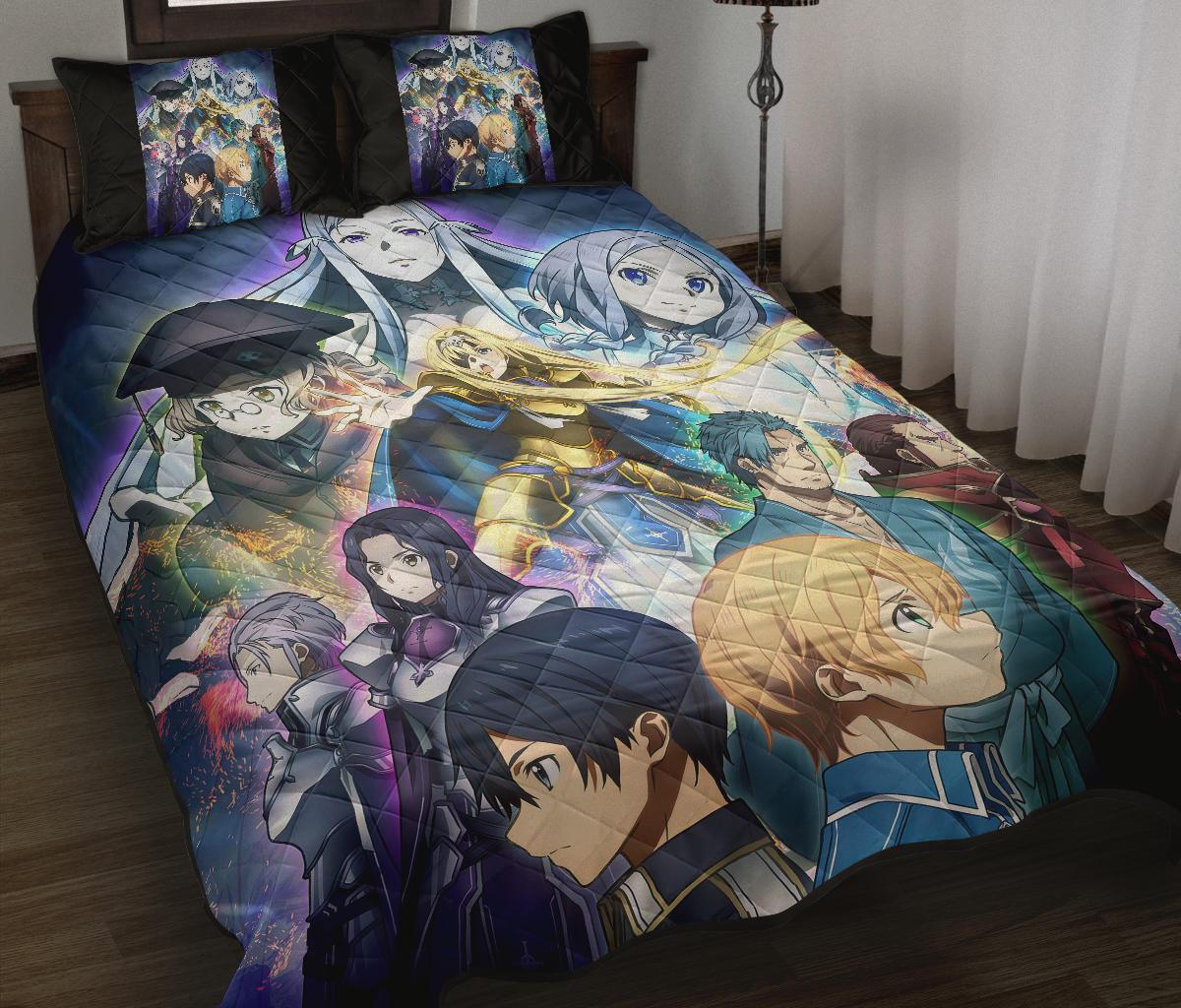 Sword Art Online Anime Quilt Bed Set Pillow Case Amazing Decor Gift Ideas 1