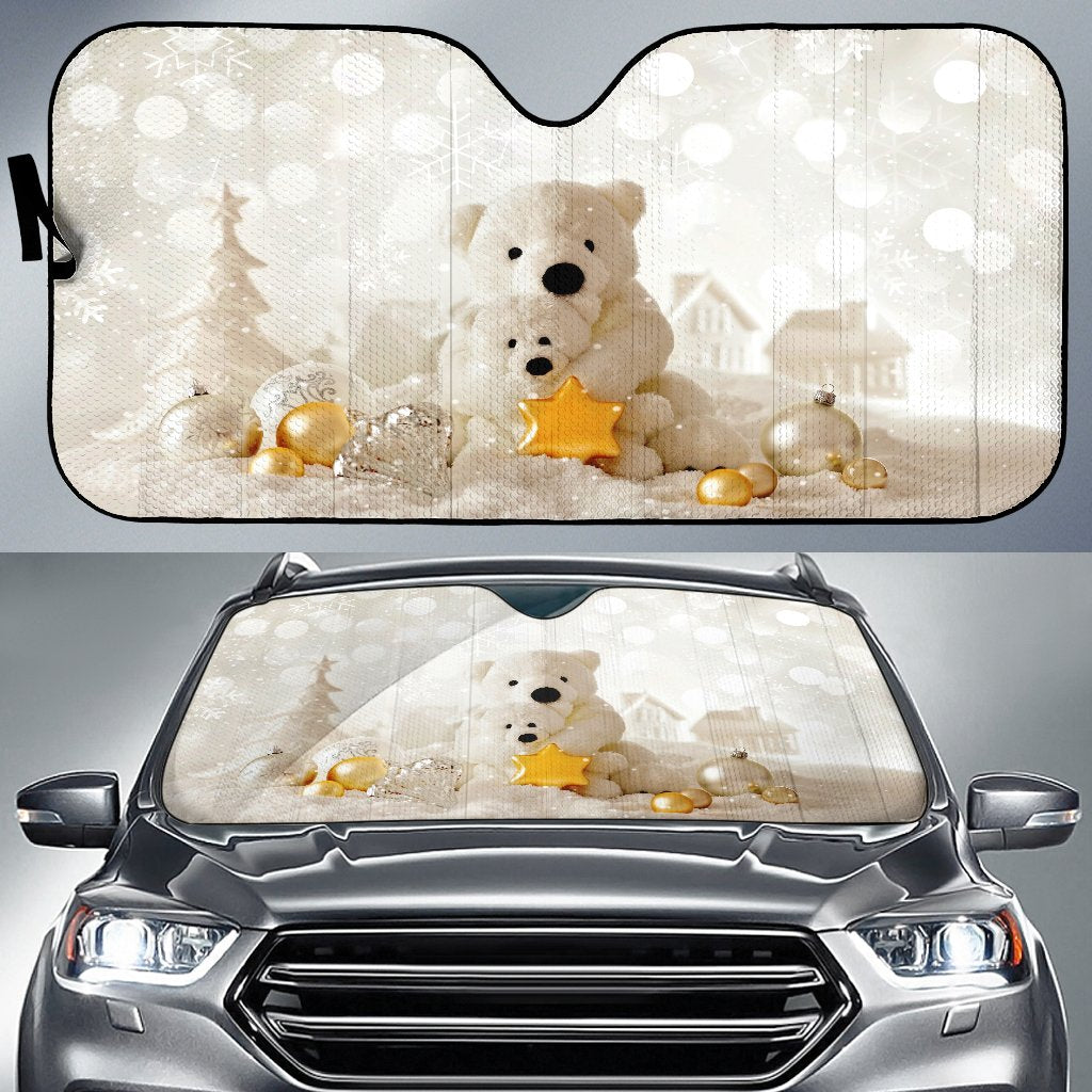 Christmas New Year Bear Decorations Sun Shade Gift Ideas 2021