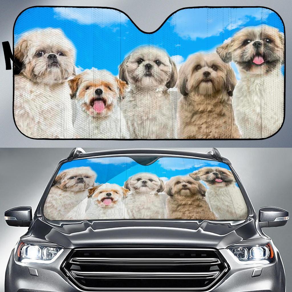 Shih Tzu Auto Car Sunshade Amazing Best Gift Ideas 2022