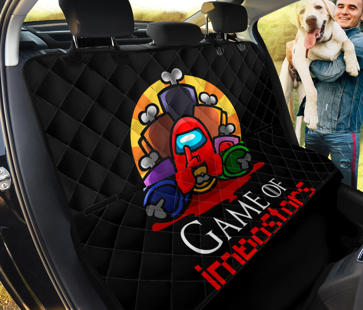 Among Us Game Of Throne Car Dog Back Seat Cover