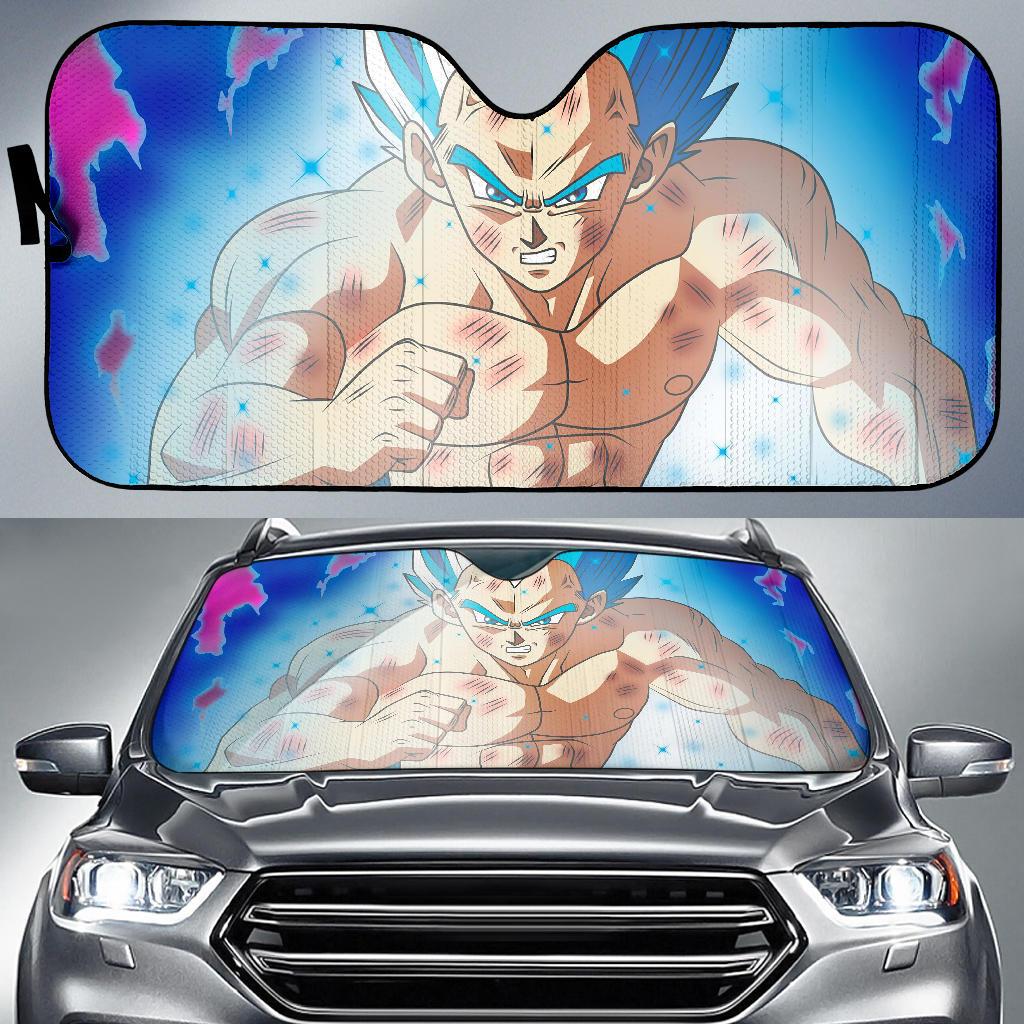 Vegeta Dragon Ball Hd 5K Car Sun Shade Gift Ideas 2021