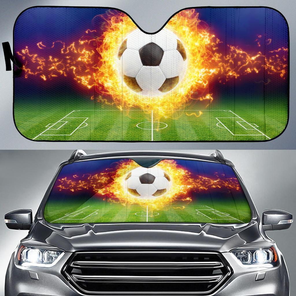 Soccer Car Sun Shades Amazing Best Gift Ideas 2022
