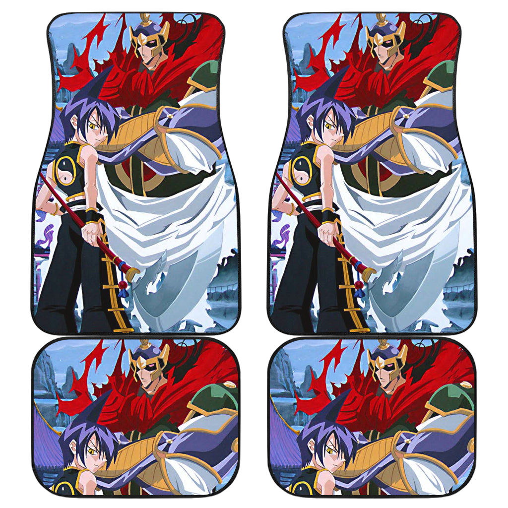 Tao Ren Shaman King 2 Car Floor Mats Custom Car Accessories Car Decor 2022