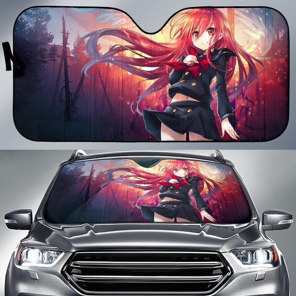 Shakugan No Shana 4K Car Sun Shade Gift Ideas 2022