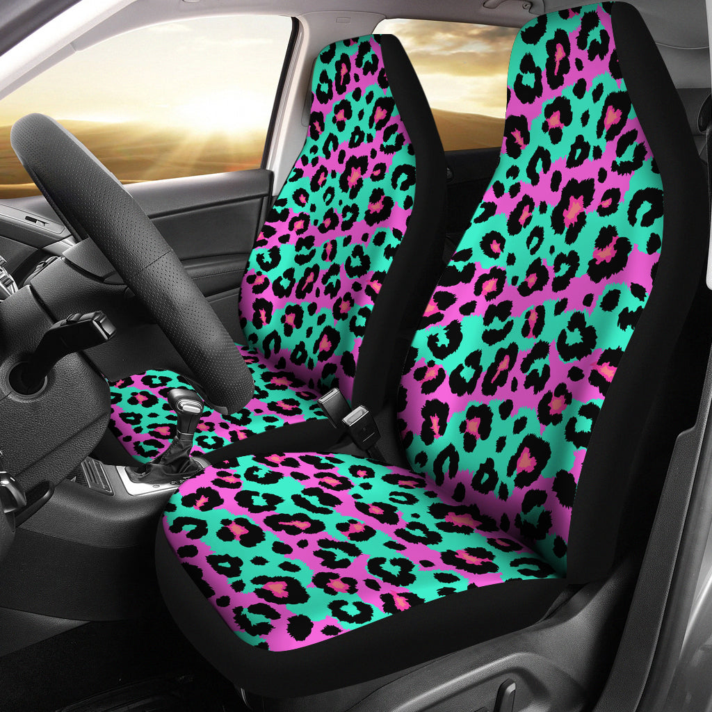 Painting Cheetah Art Print Car Seat Covers