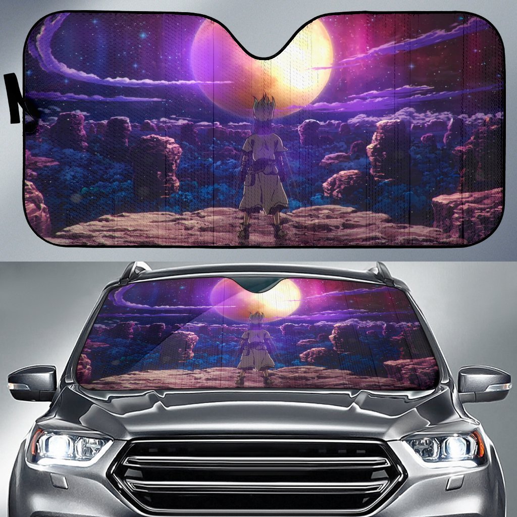 Dr Stone Anime Auto Sun Shade Amazing Best Gift Ideas 2022