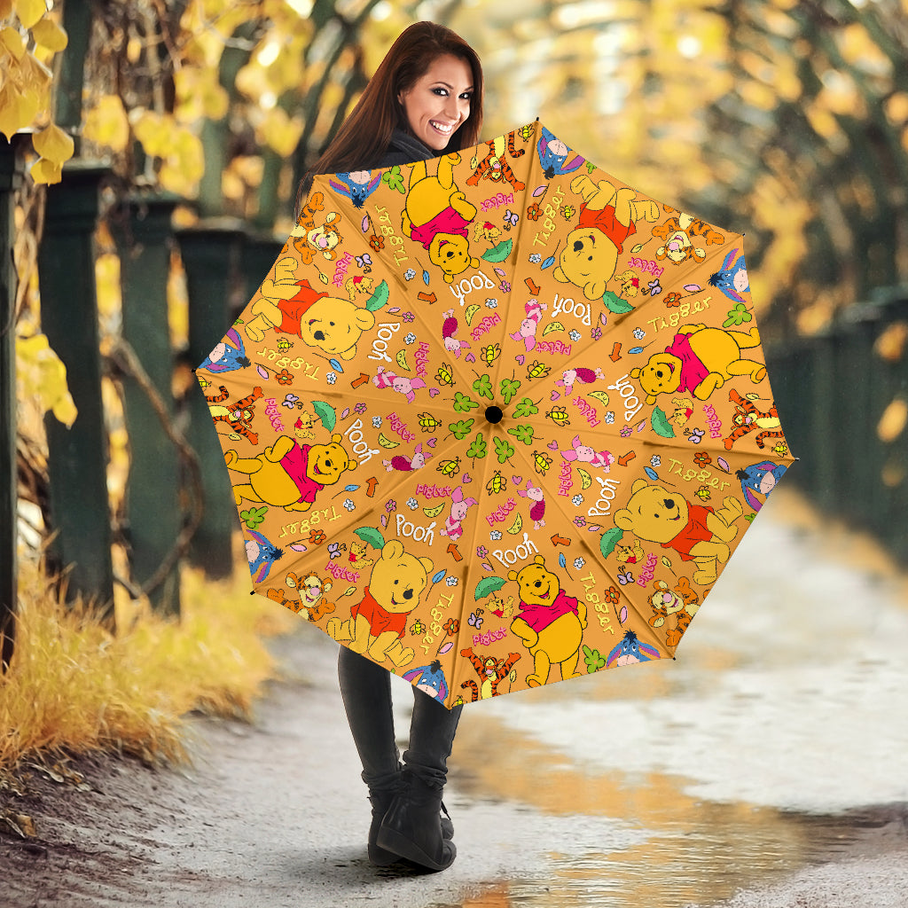 Winnie The Pooh Yellow Umbrella