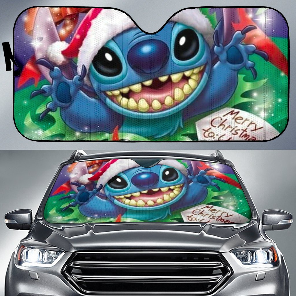 Stitch Smile Christmas Sun Shade Gift Ideas 2022