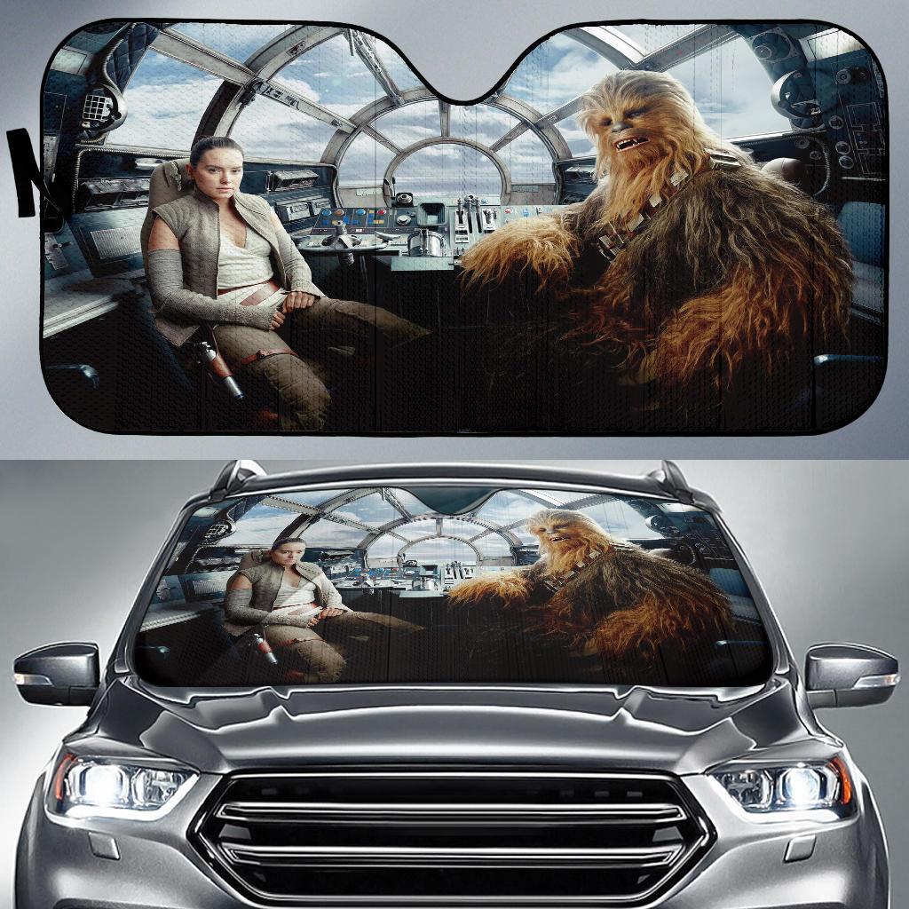 Star Wars The Last Jedi Chewbacca Auto Sun Shades Amazing Best Gift Ideas 2021