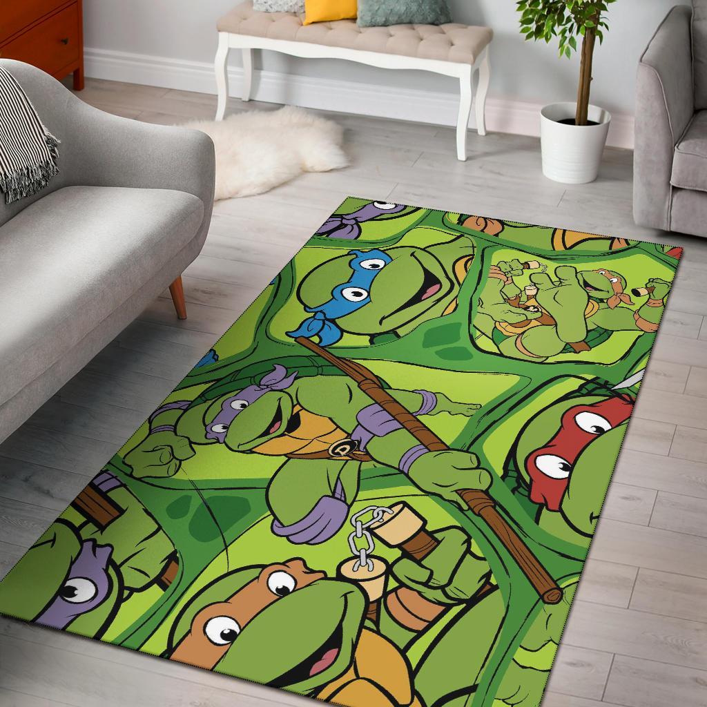 Teenage Mutant Ninja Turtles Area Rug Carpet