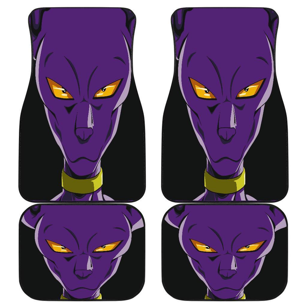 Dragon Ball Beerus Cat God Car Floor Mats