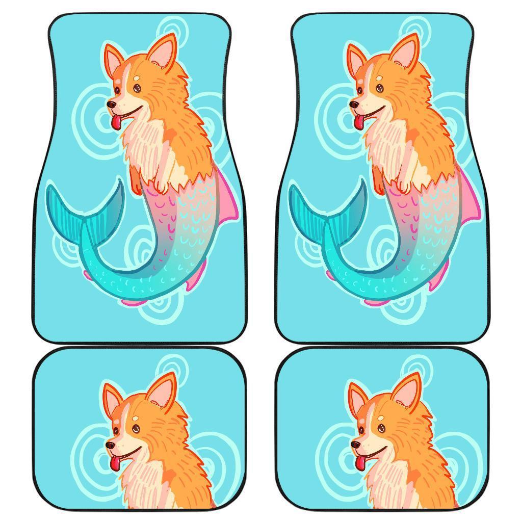 Dog Fish Adorable Funny Car Floor Mats