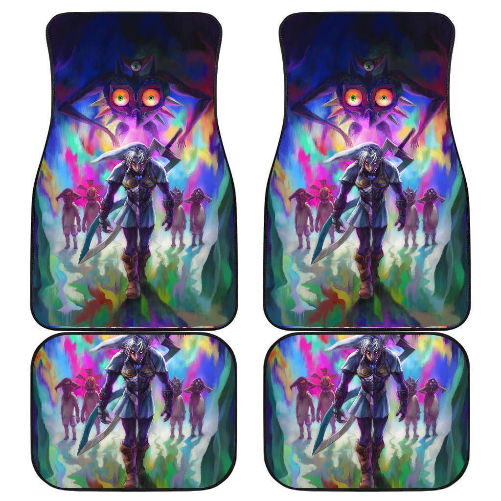 Majora Mask The Legend Of Zelda Warrior Car Floor Mats