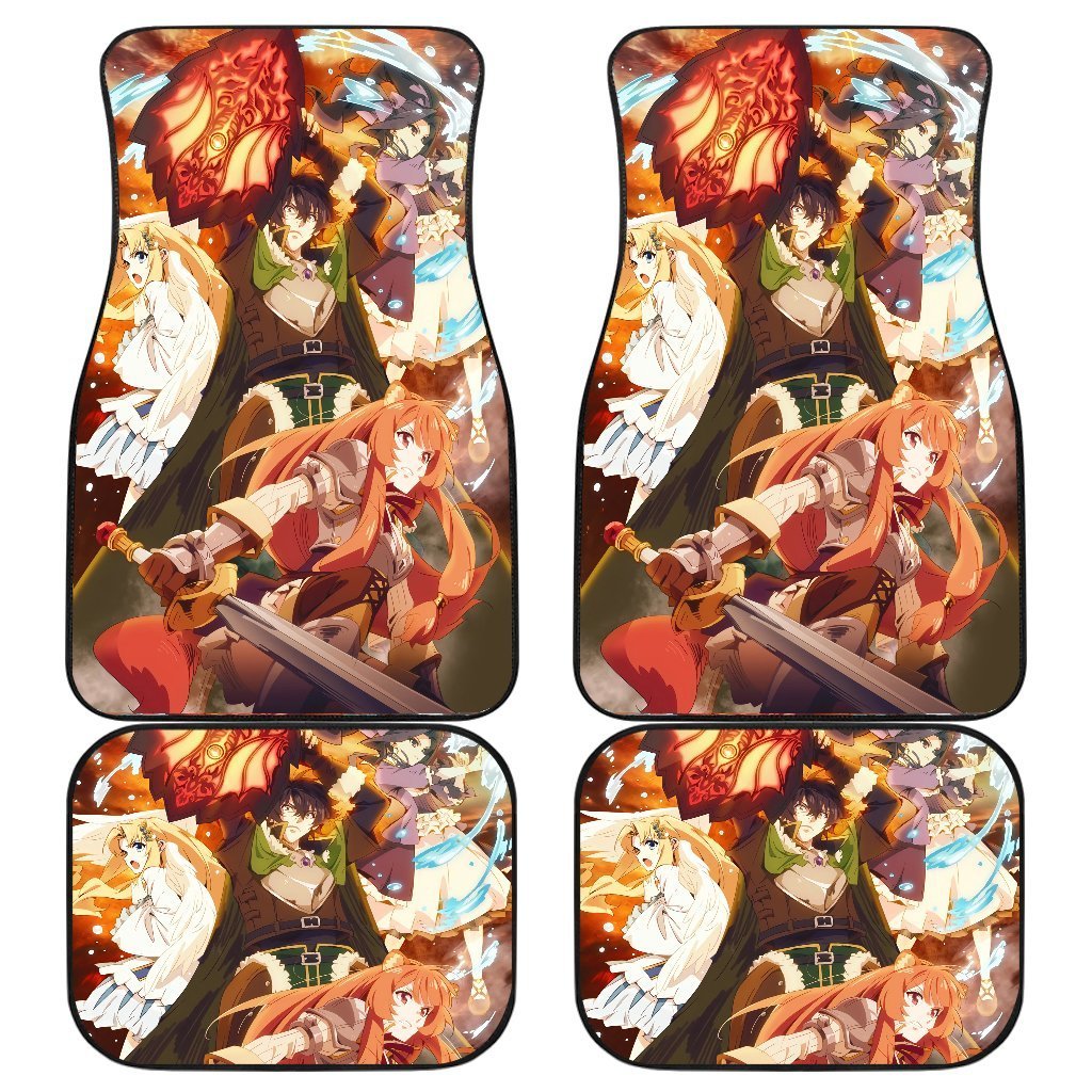 Tate No Yuusha No Nariagari Anime Japan Car Floor Mats