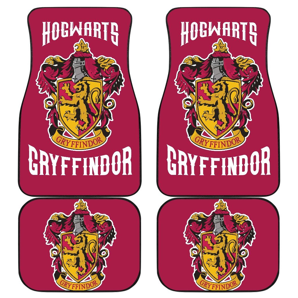 Movies Harry Potter Car Floor Mats Gryffindor Fan Gift