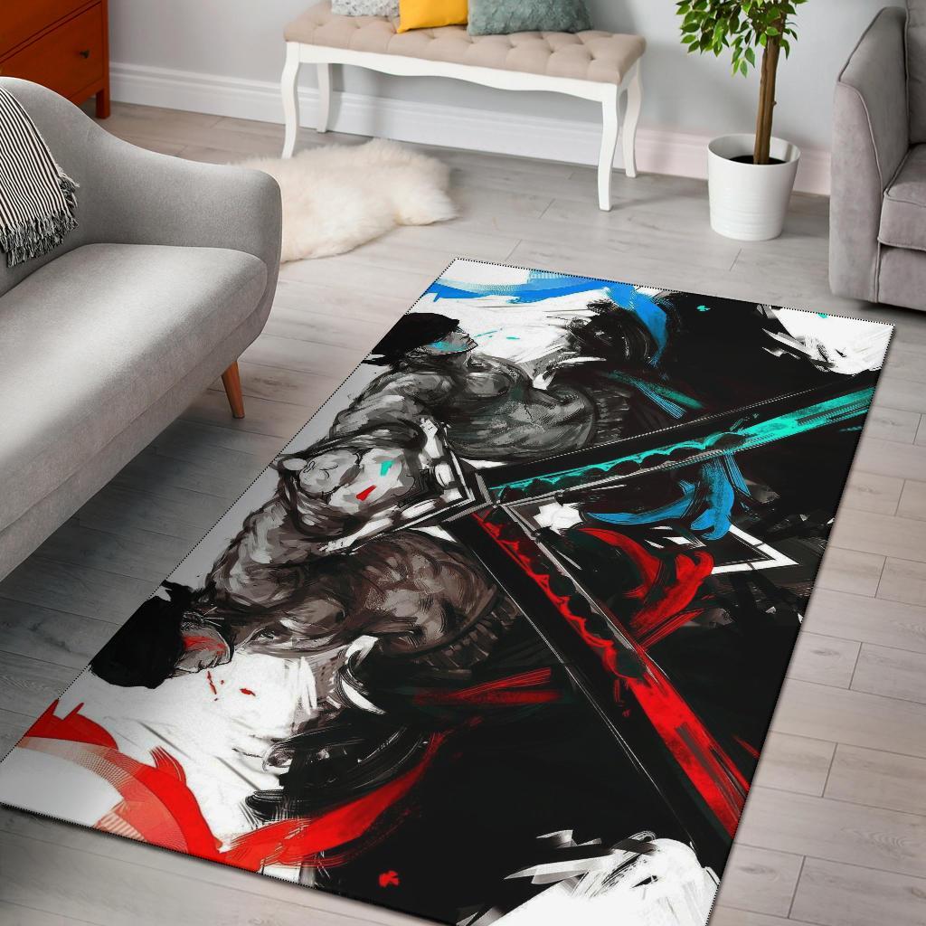 One Piece Zoro Area Rug Carpet