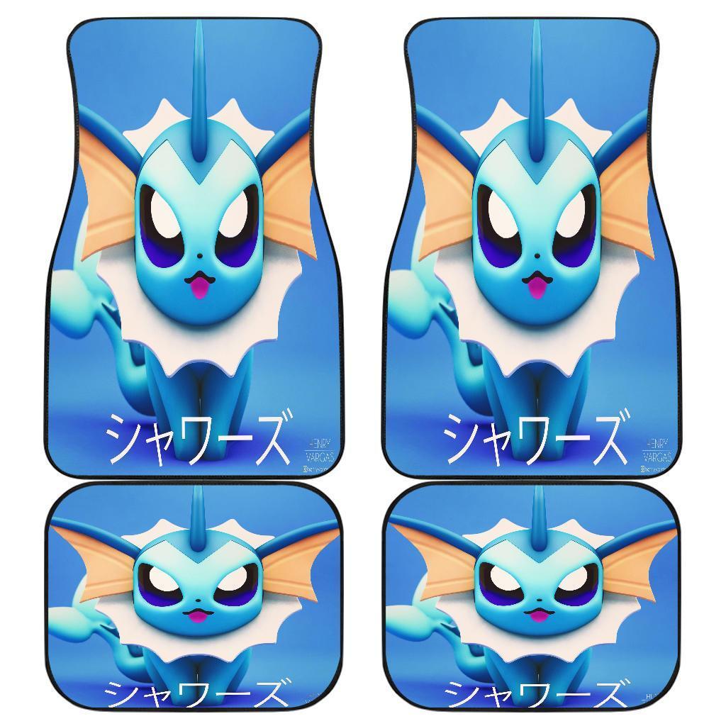 Vaporeon Pokemon Sea Monster Car Floor Mats