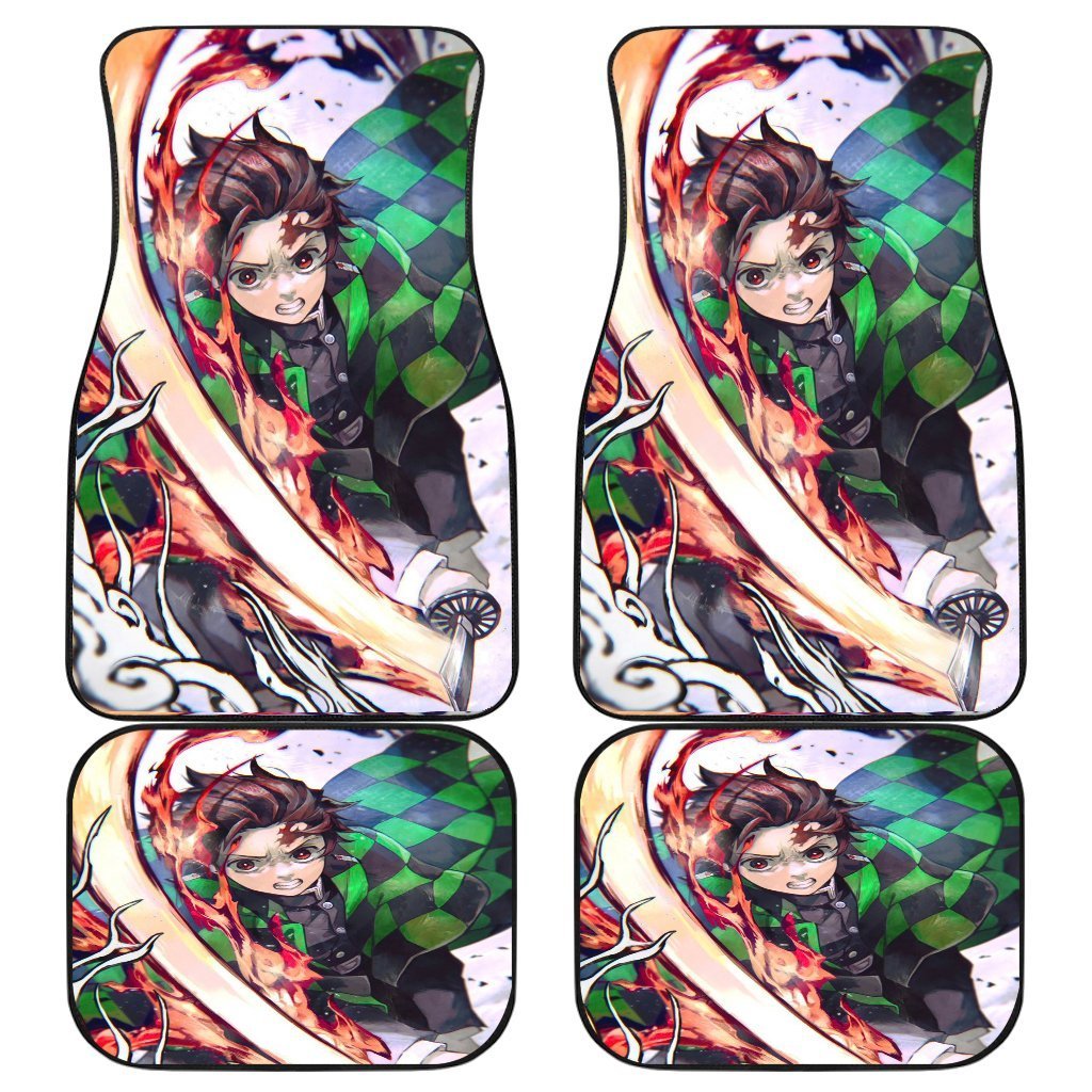 Demon Slayer Anime Car Floor Mats