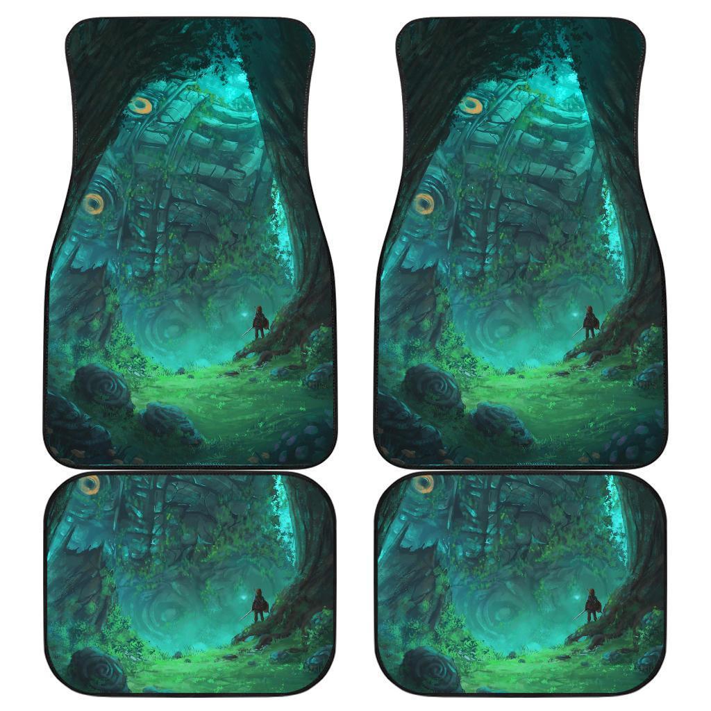 The Legend Of Zelda In Cave Monster Car Floor Mats