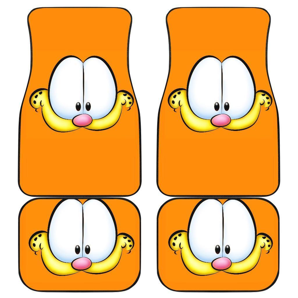 Garfield Cat Funny Face Car Floor Mats